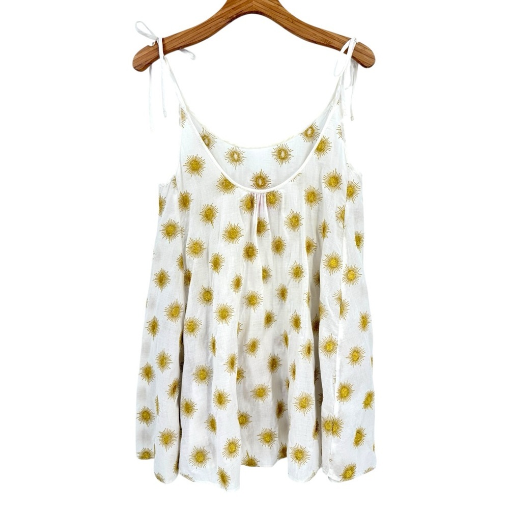 Solid & Striped The Jesse Embroidered Sun Mini Dress Size S - Picture 3 of 15